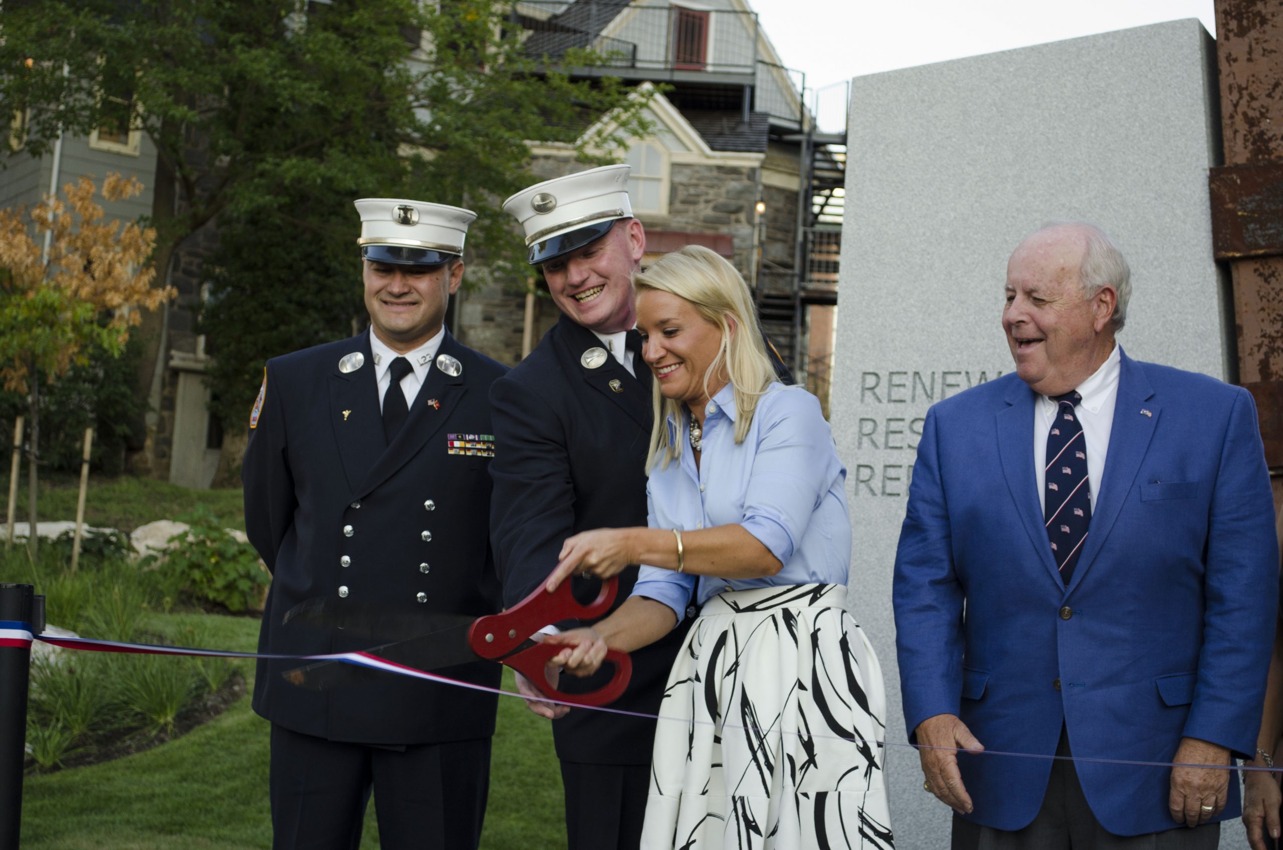 9/11 Memorial Sculpture Dedication